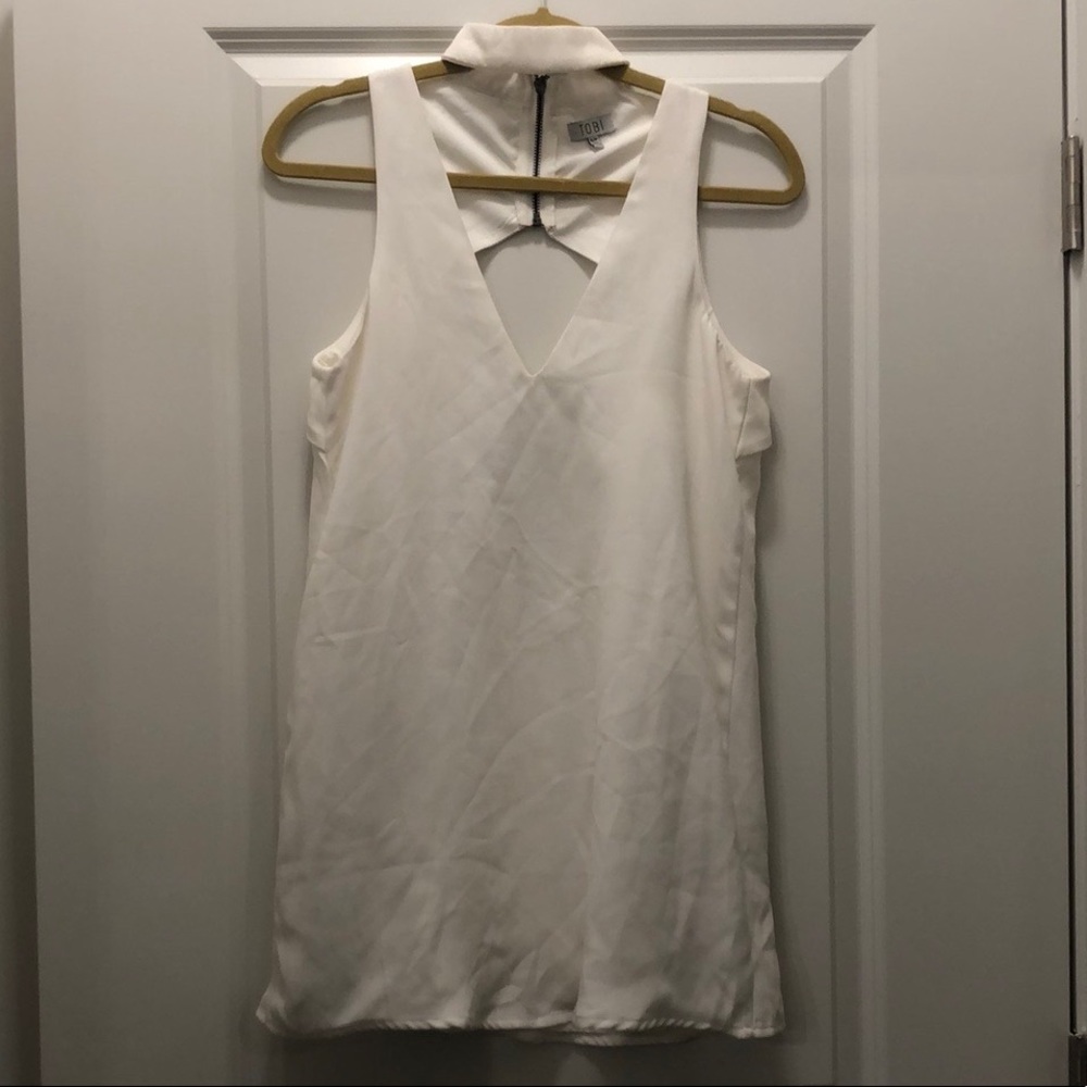 Tobi white dress, size small